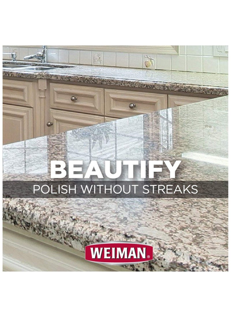 Weiman Granite Stone Clean, Polish and Protect - 24 Ounce - Streak-Free, pH Neutral Formula for Daily Use on Interior and Exterior Natural Stone  - Image 5