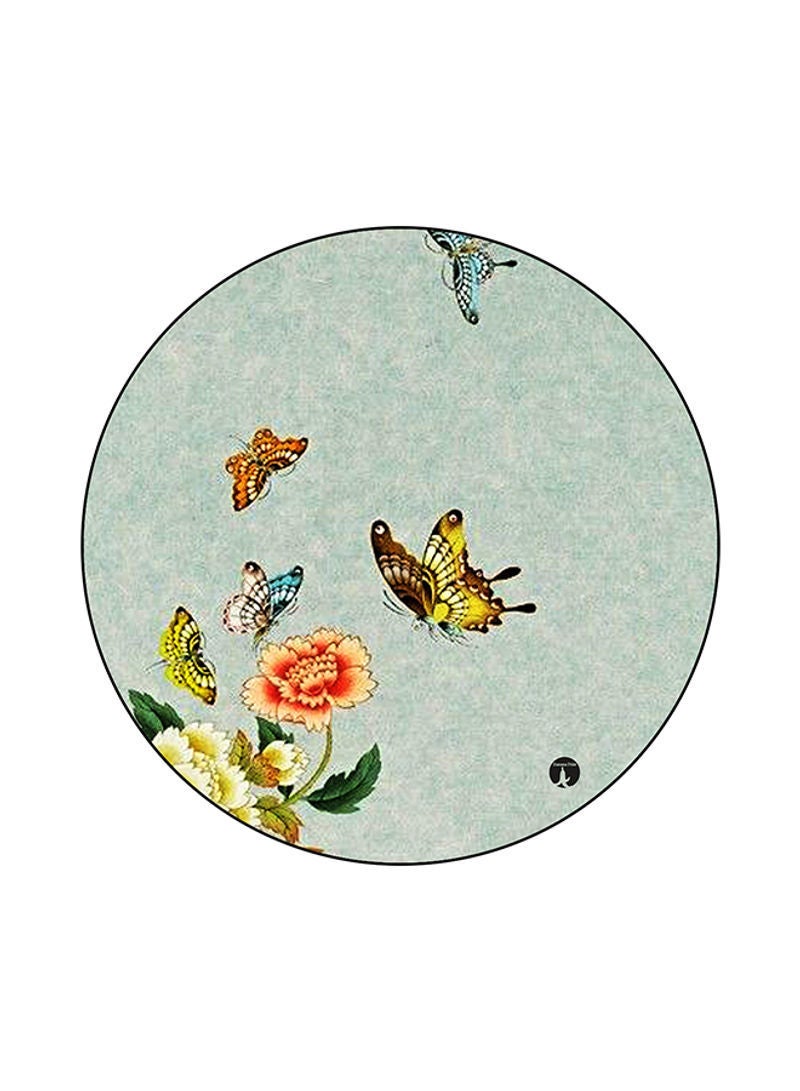 RKN Printed Round Mouse Pad Multicolour