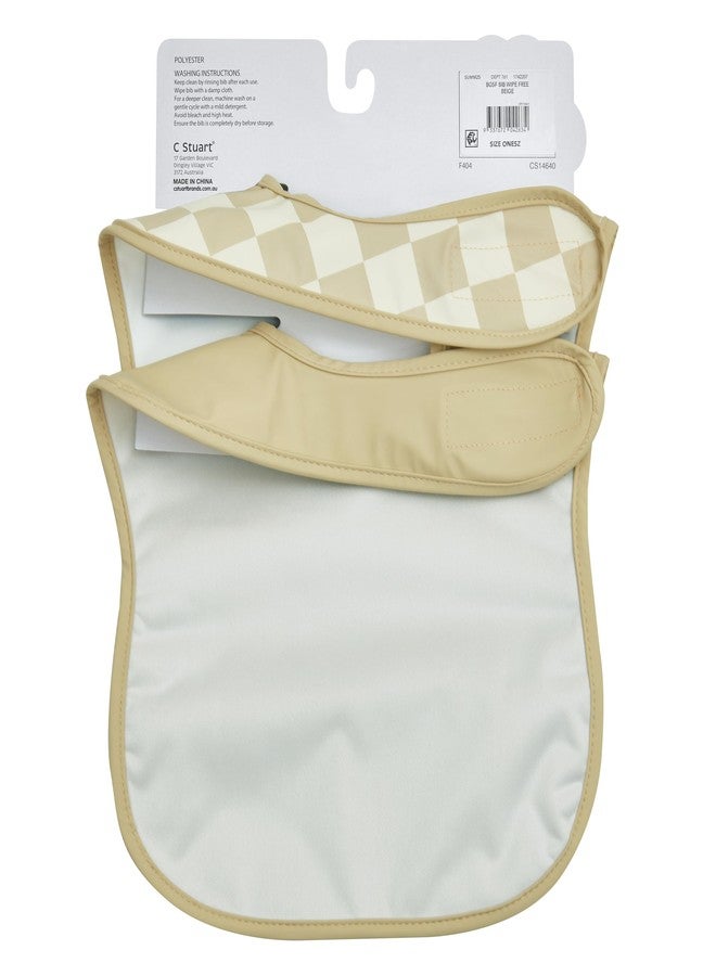 Big Softies 2 Pack Recycled Pouch Bibs-Wipe Free - Image 2