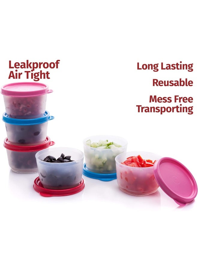 Signoraware SIGNORA WARE Condiment Containers with Lids - 6 pk. 4 oz. - Image 3