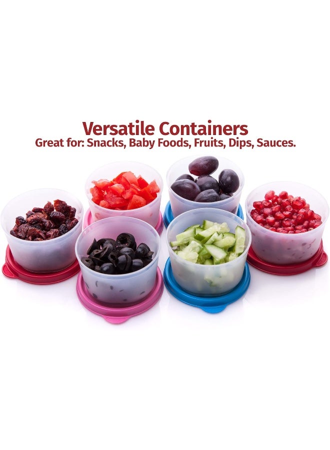 Signoraware SIGNORA WARE Condiment Containers with Lids - 6 pk. 4 oz. - Image 2