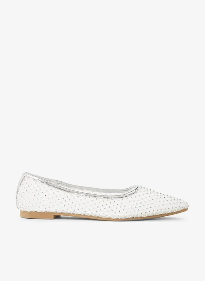 Women Embellished Ballerina Shoes Ramadan Collections