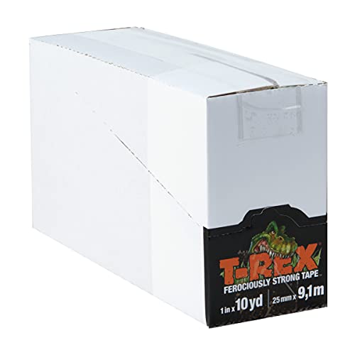 T-Rex Ferociously Strong Tape, Mighty Rolls, 1 Inch x 10 Yards Each, Dark Gunmetal Gray, Case of 9 Rolls (241330) - Image 3
