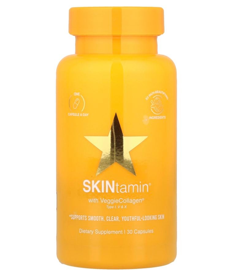 HAIRTAMIN SKINtamin® With VeggieCollagen® 30 Capsules