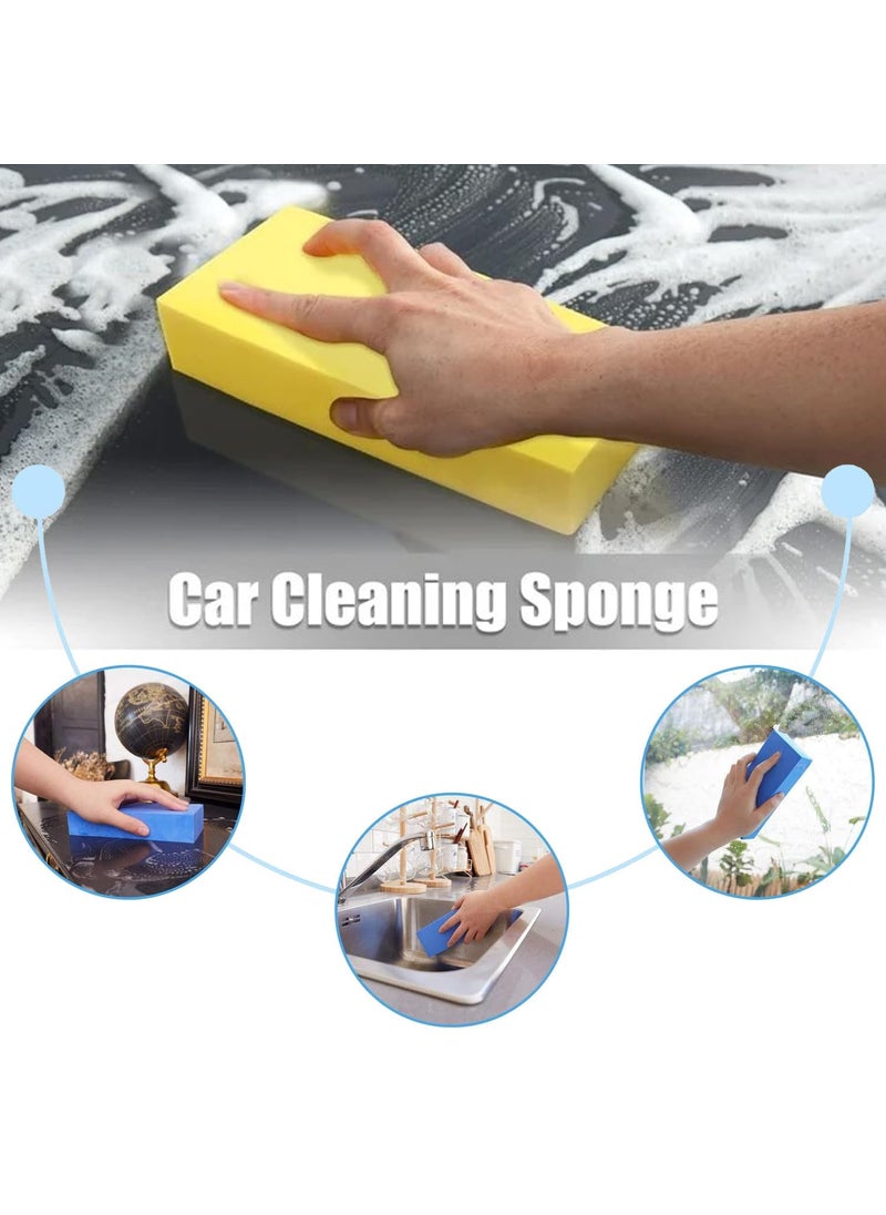 Monarch bizcom impex Monarch bizcom impex Multicolor Absorbent Washing Water Sponge Block Magic Household Cleaning Sponge Absorbent Power Block for Your Cleaning Companion Rapid Dry Sponge for All Purposes  - Image 4