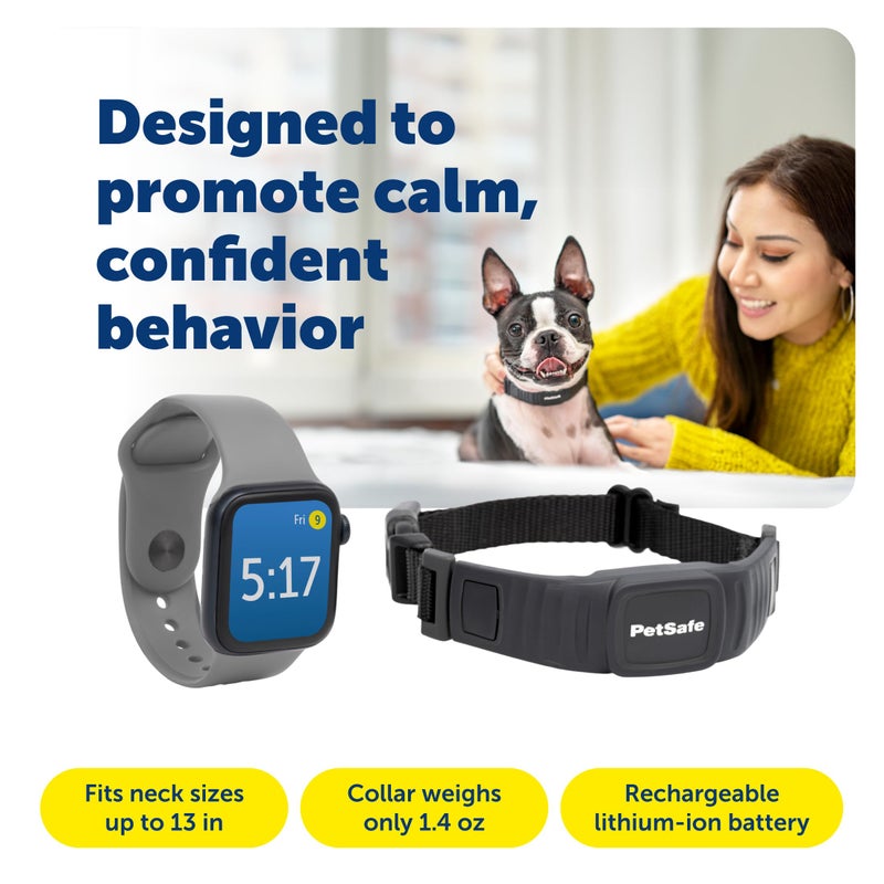 PetSafe NanoBark Collar - Long-Lasting Lightweight Mini Bark Deterrent Collar with Multiple Static Stimulation Levels - Customizable & Easy-to-Use - Waterproof & Rechargeable - Image 3