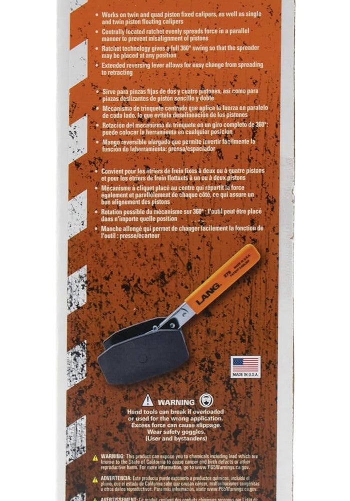 Lang Tools 279 Brake Caliper Press - Image 3