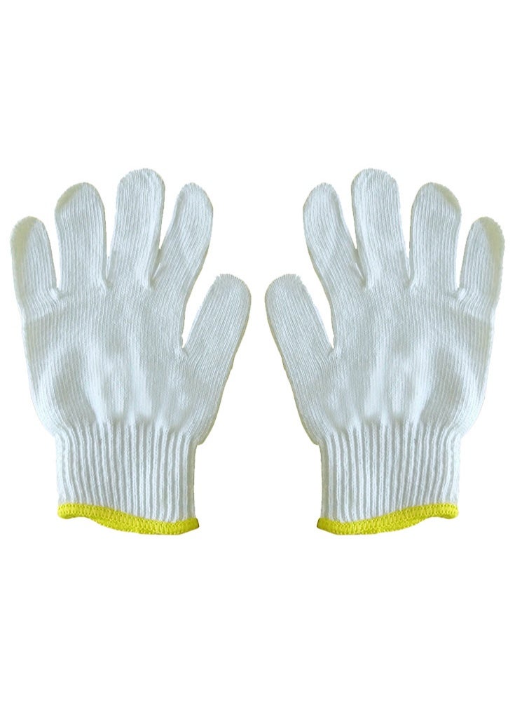 Patron Cotton Knitted Gloves, Work Cotton Knitted Gloves, 12 Pairs