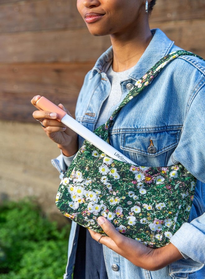 LifeStraw Sip - Reusable Stainless Steel Water Filter Drinking Straw with Carry Case, Removes Microplastics, Bacteria and Parasites for Travel and Everyday Use, Apricot - Image 5