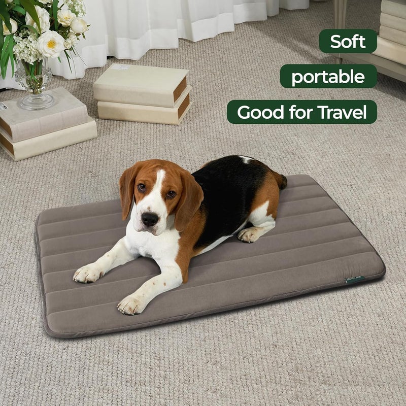 Balance Dog Crate Pad, Dog Foam Crate Mat Kennel Pad, Washable Water-Resistant Pet Bed Flat Dog Cage Mat for Large Dogs - Image 2