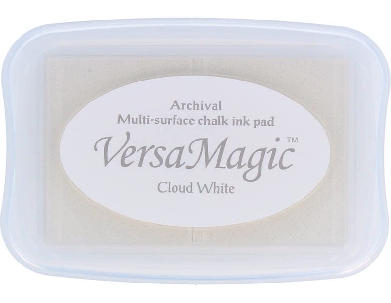 Tsukineko Versamagic ChalkFinish Ink Pad  Cloud White