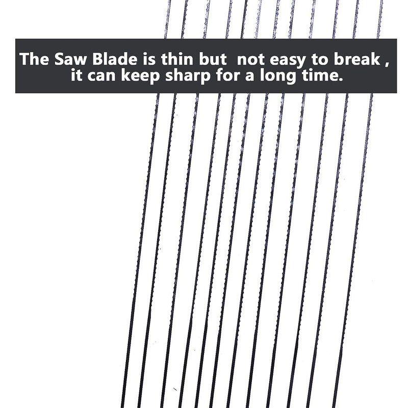 Thermo شفرات منشار الصاغة للاستخدام مع منشار الصاغة القابل للتعديل (الحجم 6/0) - 1 جروس - 144 قطعة - صنع في بهارات - Image 5