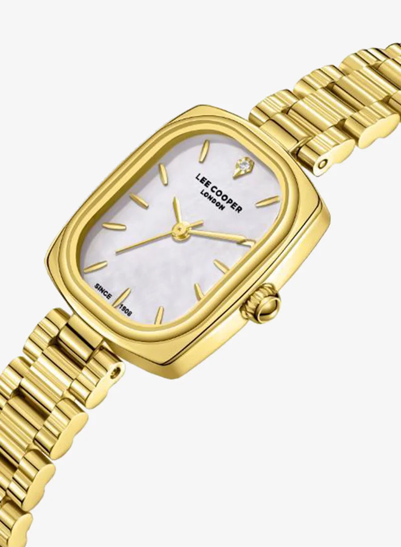 لي كوبر Women's Metal 3H Watch LC08347.120 - 22X32 mm