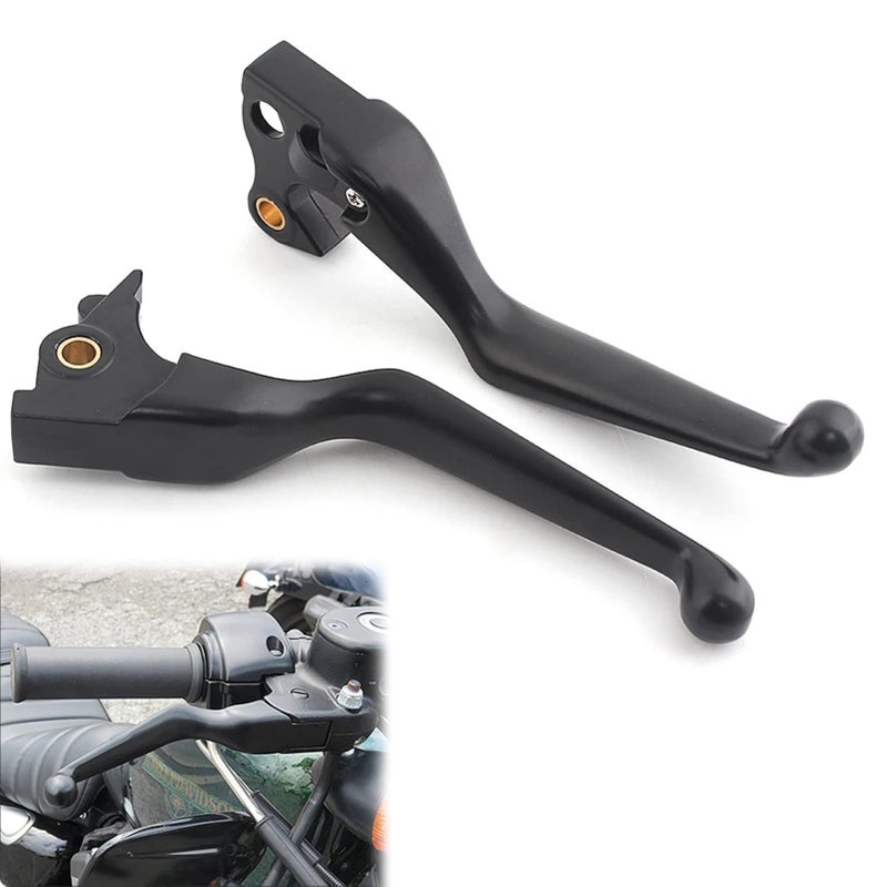 GYMARK Brake Clutch Levers Powersports Lever for Harley Sportster 883 1200 20042013 Motorcycle Handle Accessories Replacement Parts Black