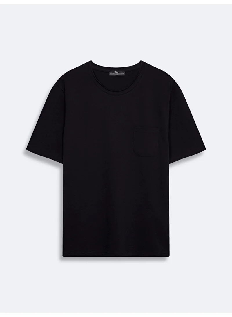 ال تي بي Black T-Shirt