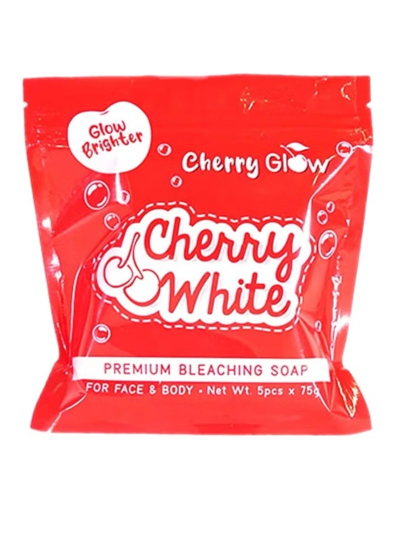 Cherry White Luxury Whitening Soap, 5-pack * 75g