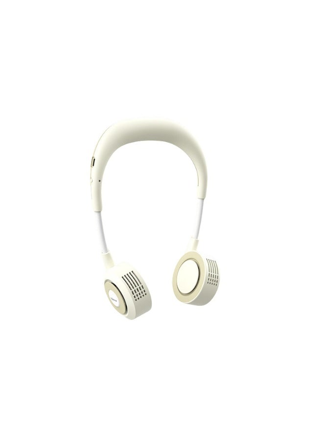 Nariele New USB Silent Portable Bladeless Mini Cooling Sports Neck Hanging Fan