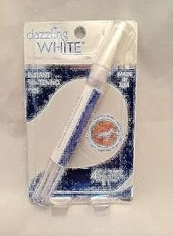 Dazzling White White Instant Teeth Whitening Pen, 4 Tones Whitening Per Week, 2g