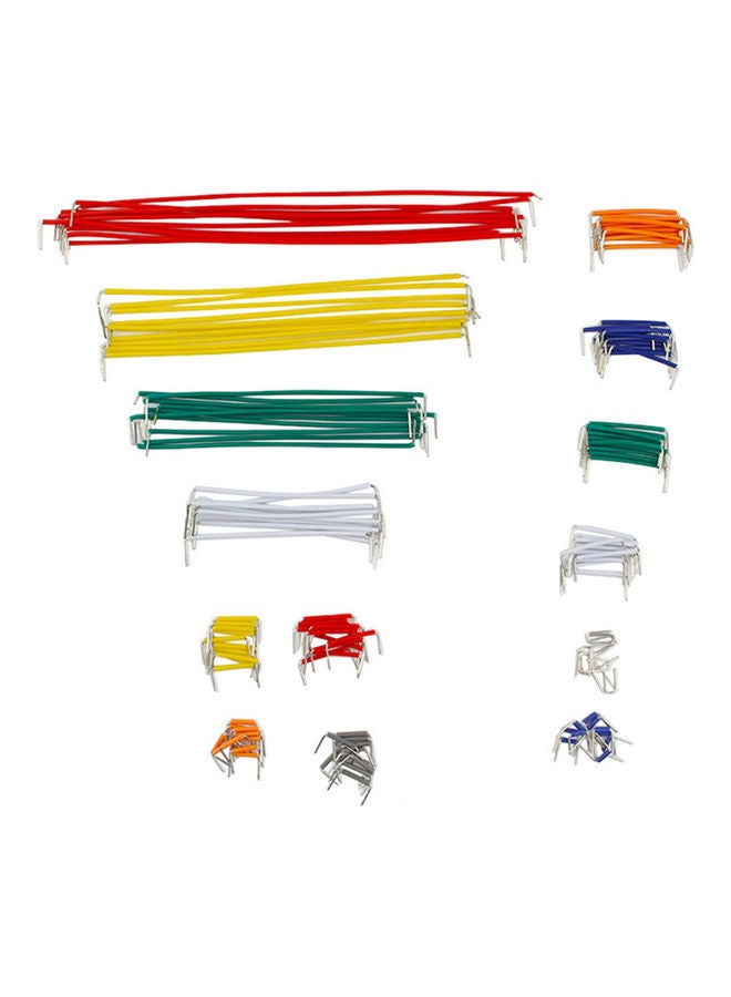 NIBEMINENT 840-Piece Jumper Wire Kit for Breadboard Prototyping Circuits Multicolour 17.00 X 2.20 10.00cm - Image 4