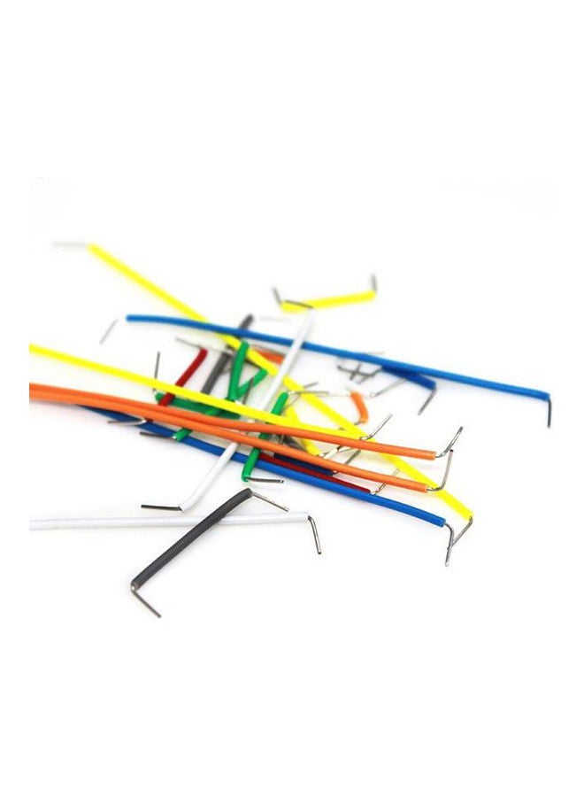 NIBEMINENT 840-Piece Jumper Wire Kit for Breadboard Prototyping Circuits Multicolour 17.00 X 2.20 10.00cm - Image 2