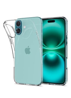 iPhone 16 Plus Case Cover 6.7 Inch Scratch Resistant Crystal Clear Soft TPU iPhone 16 Plus Cover Precise Cutouts Slim Fit Protective Case Easy to Install Compatible with Apple iPhone 16 Plus
