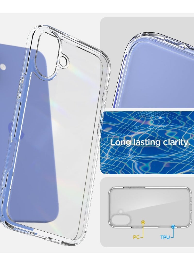 BORTONY - iPhone 16 Plus Case Cover 6.7 Inch Scratch Resistant Crystal Clear Soft TPU iPhone 16 Plus Cover Precise Cutouts Slim Fit Protective Case Easy to Install Compatible with Apple iPhone 16 Plus - Image 1