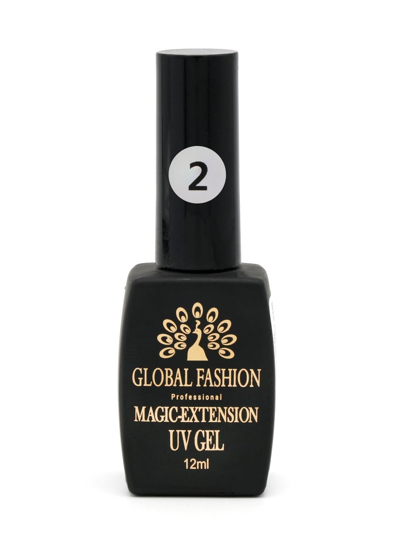 GLOBAL FASHION GLOBAL FASHION MAGIC-EXTENSION UV GEL -Smart Gel 12 ML #2  - Image 3