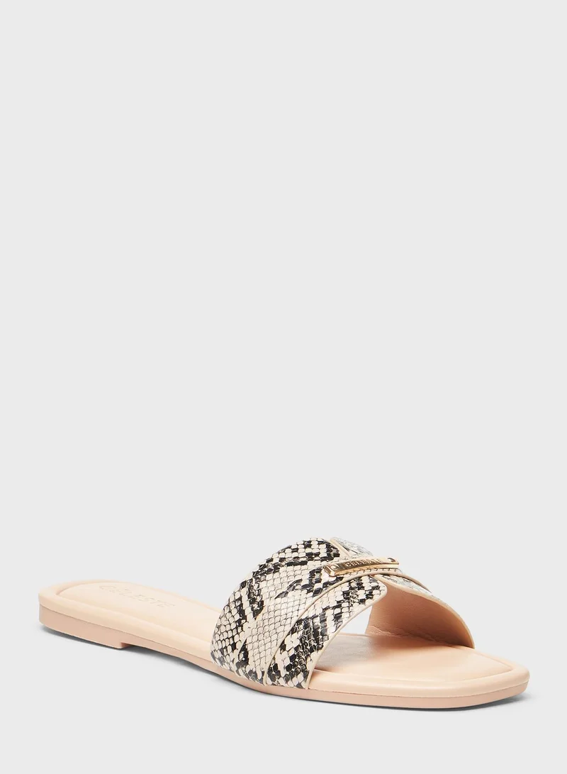Celeste One Strap Flat Sandals
