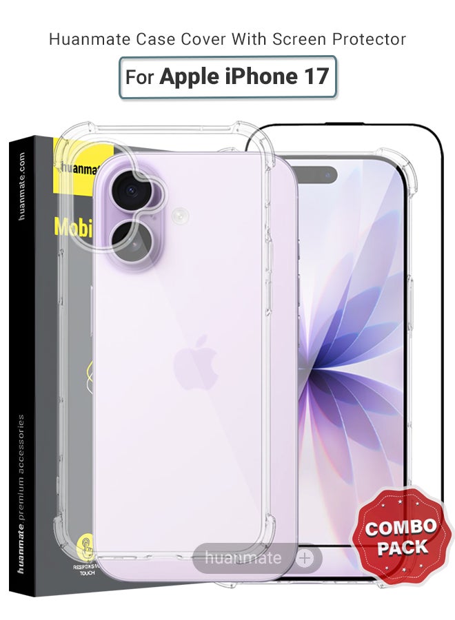 هوان ميت هوان ميت حزمة حماية 2 في 1 لـ Apple iPhone 17