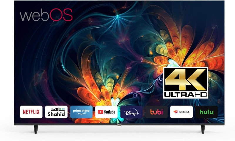 تلفزيون ذكي OSCAR بحجم 50 بوصة بدقة UHD 4K | نظام تشغيل LG webOS | تصميم بدون إطار | دعم لتقنية HDR10 | التحكم الصوتي | واي فاي وبلوتوث | تلفزيون LED عالي الدقة - OS50PW4KM - Image 1