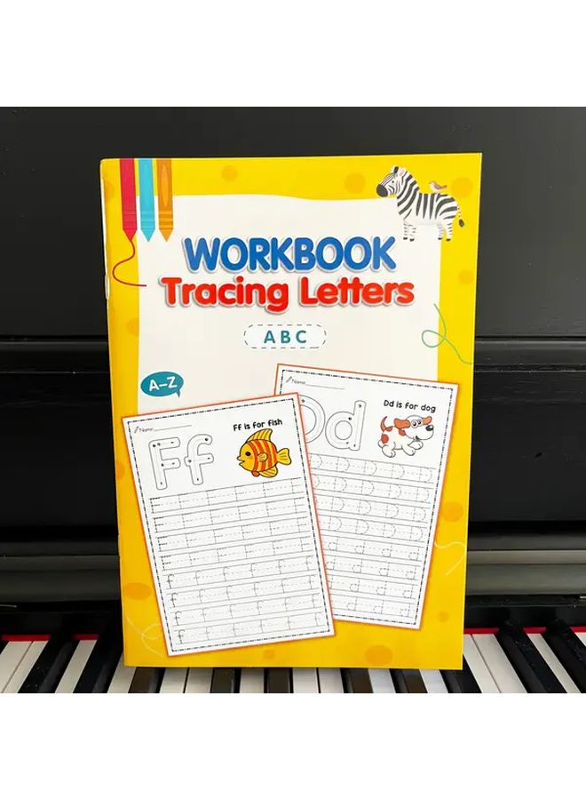 Letter Tracing Book Alphabet Writing Pen Control Practice Preschool Kindergarten Learning Activities - Image 1