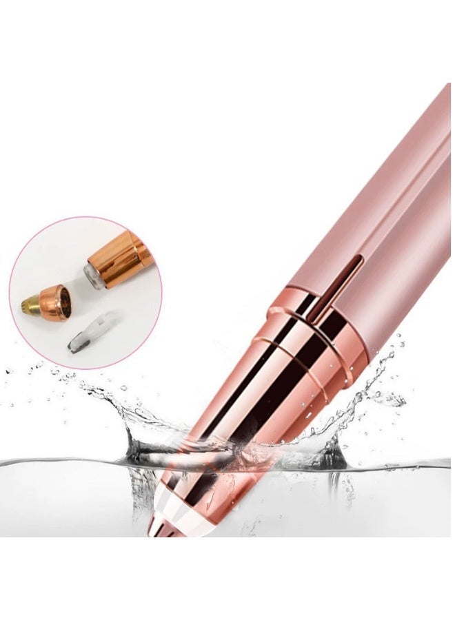Electric Eyebrow Trimmer Women's Automatic Hair Removal Beauty Grooming Device Shaver Depilatory Tool - Image 2