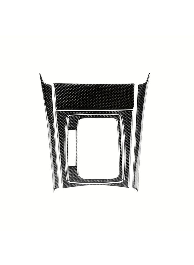 Carbon Fiber Shift Panel Cover For Mercedes C Class W204 2007 2013 Left Hand Drive - Image 5