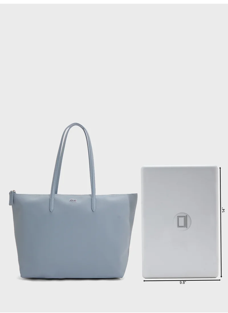 LACOSTE Essentials Top Handle Zip Over Tote