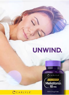 CARLYLE Extra Strength Melatonin 10mg, 300 Softgels  - Image 3