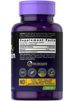 CARLYLE Extra Strength Melatonin 10mg, 300 Softgels  - Image 2