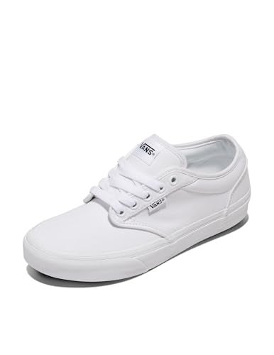Vans Women's Atwood Shoe | Low-Top Fashion Sneakers for Work, Walking & Casual Everyday Wear, White/White, 11 - Image 5