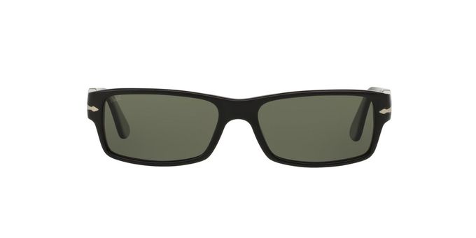 Persol Po2747S Rectangular Sunglasses, Black/Green Polarized, 57 Mm - Image 4