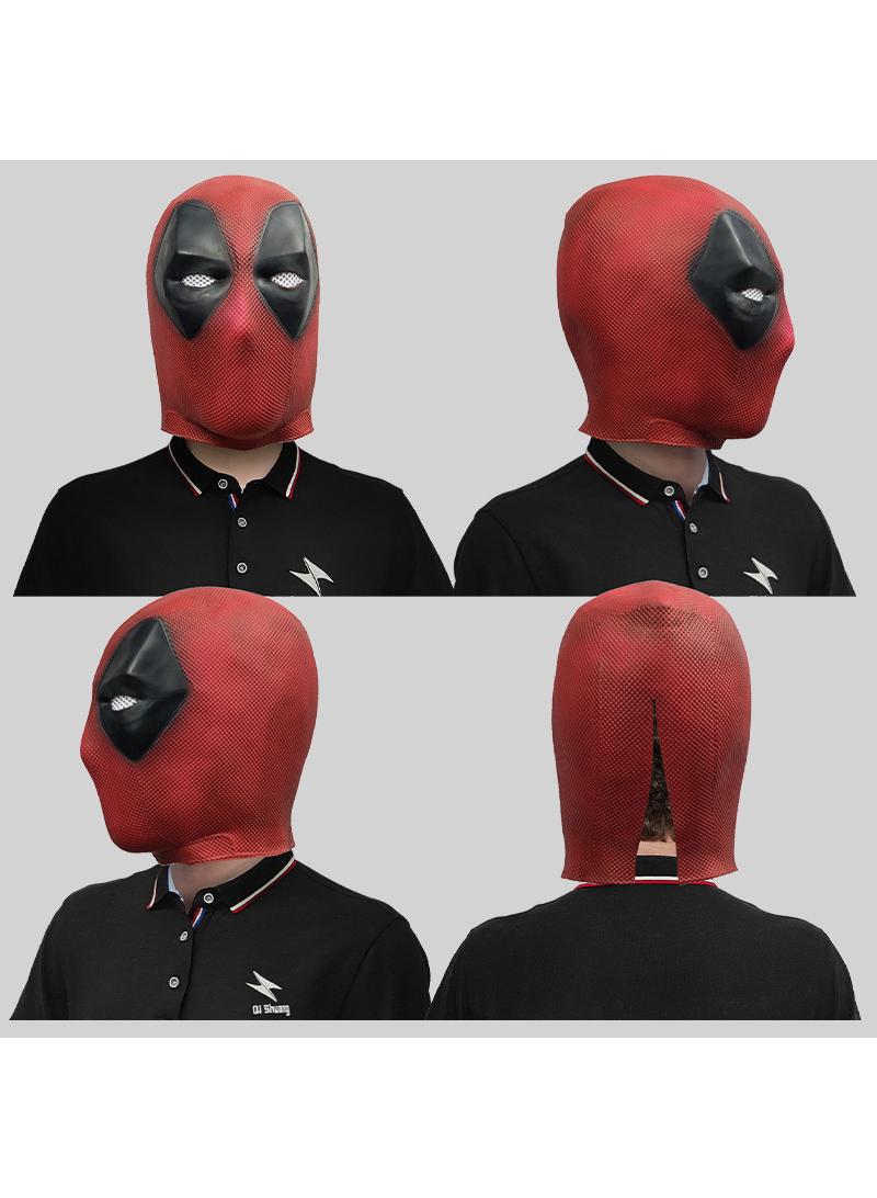 Marvel Comics Deadpool Head Cover Mask Children Adult Costume Props For Comic Con Party Masquerade - Image 3