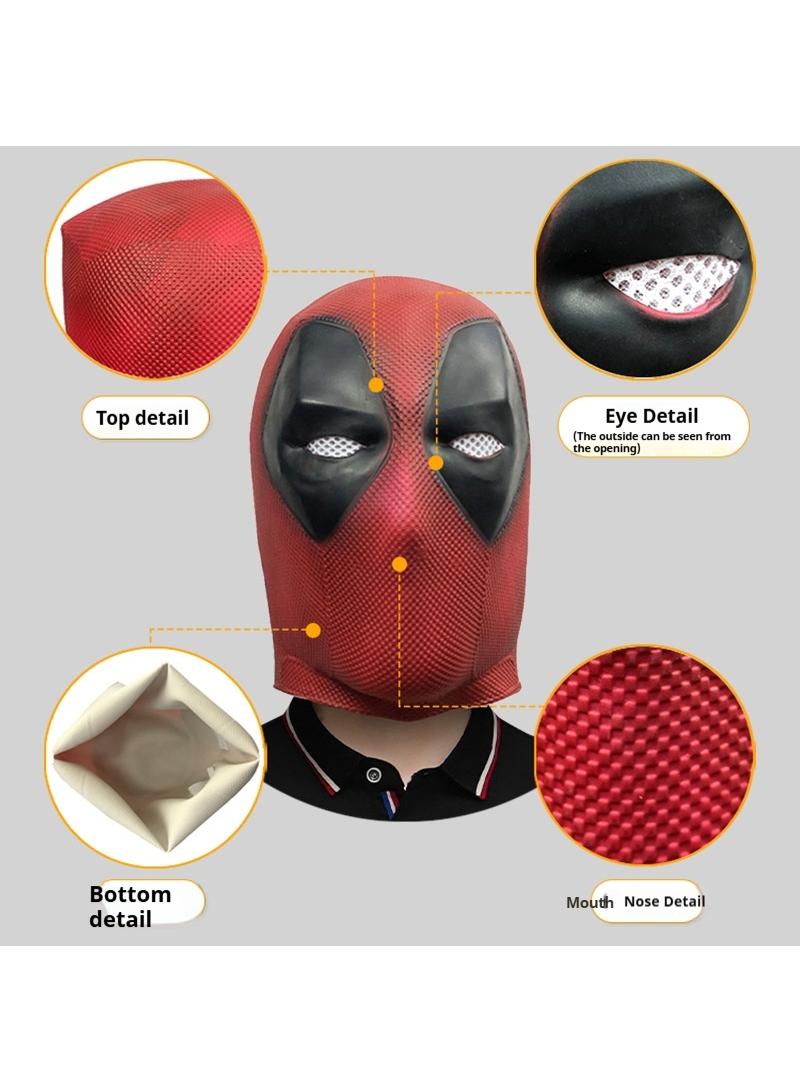 Marvel Comics Deadpool Head Cover Mask Children Adult Costume Props For Comic Con Party Masquerade - Image 2