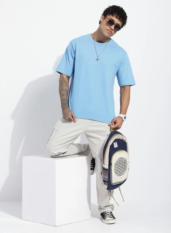 Difference of Opinion Men Oversized Short Sleeve Printed T-Shirt