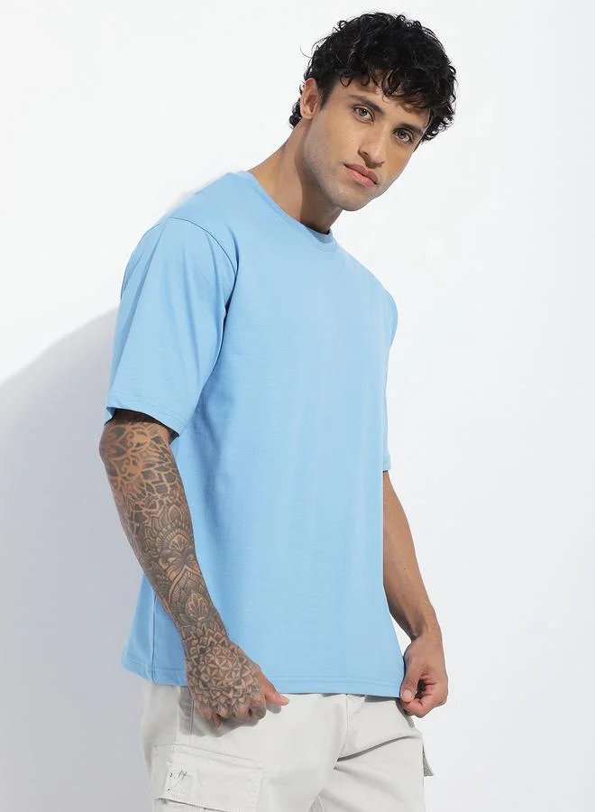 Difference of Opinion Men Oversized Short Sleeve Printed T-Shirt