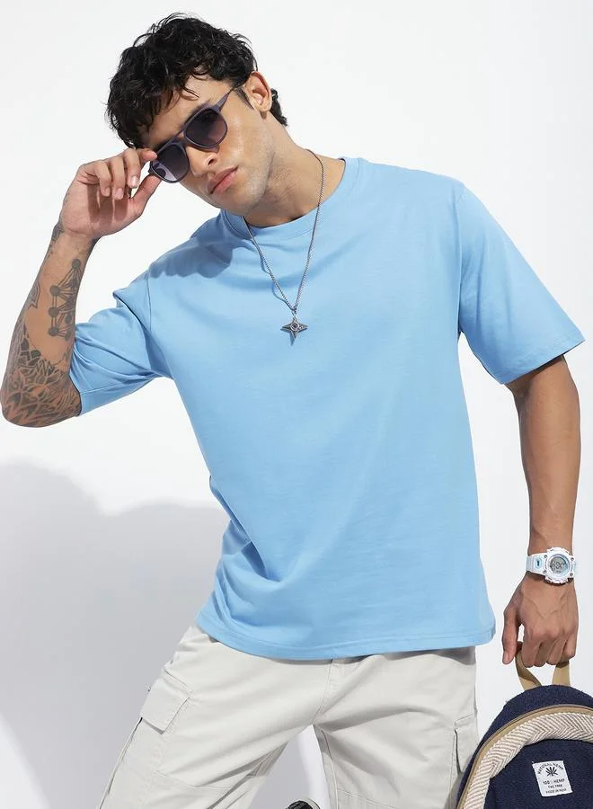 Difference of Opinion Men Oversized Short Sleeve Printed T-Shirt