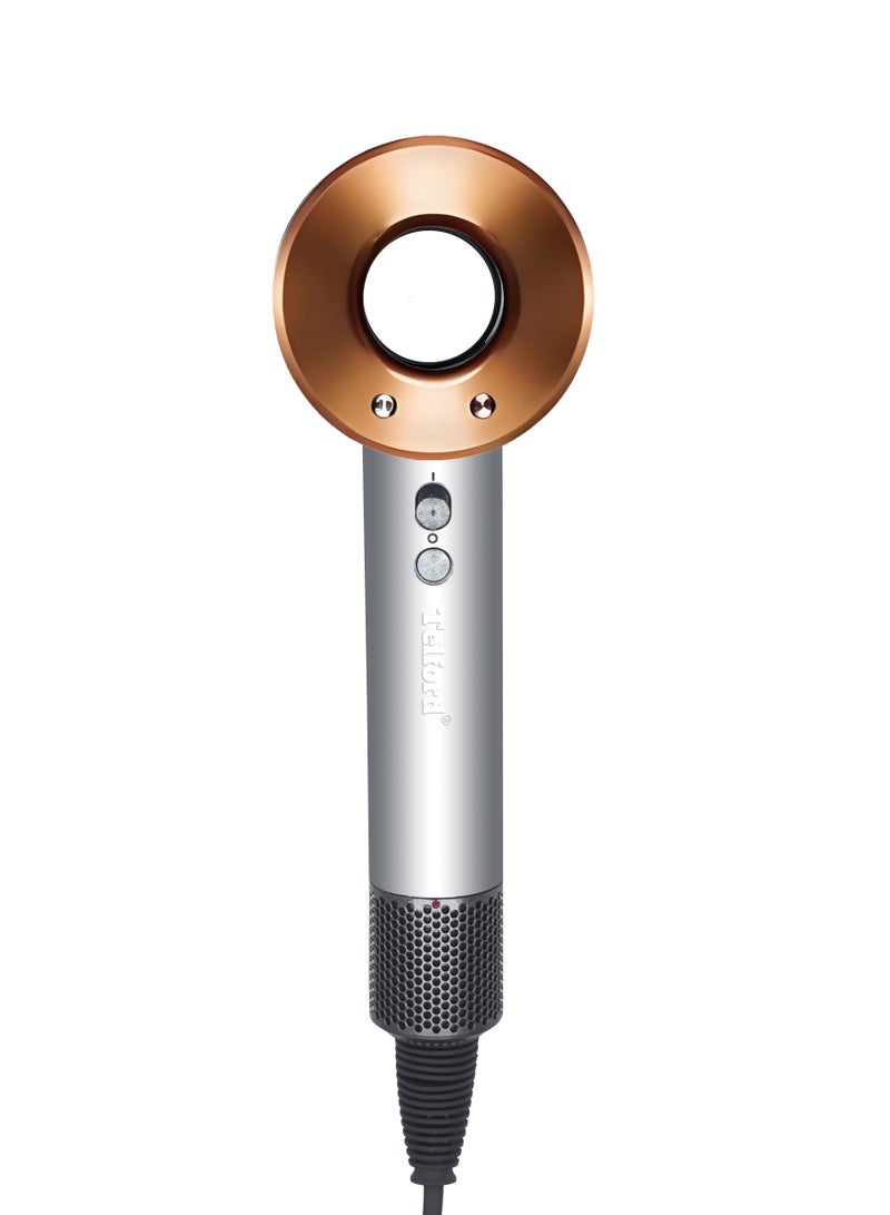 TELFORD Cyclone hair Dryer Auto Ionic  with 2 Magnetic Concentrator Nozzles 1600 Watts Low noise motor - Image 2