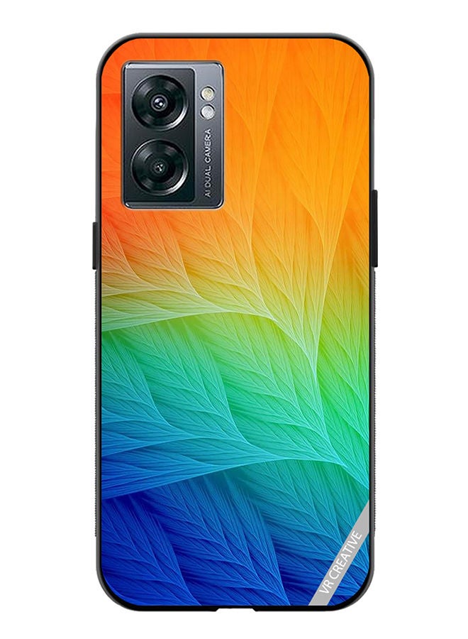VR CREATIVE Protective Case Cover For OnePlus Nord N300 Cute Layers Design Multicolour - Image 1