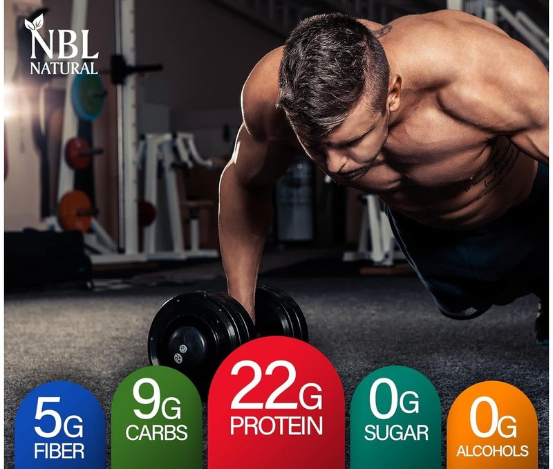NBL Natural Plant Based Organic Protein Powder, Vegan, Non-Dairy, Gluten Free, Lactose Free, No Sugar Added, Mango, 2.2 lb, 25 Servings - Image 4