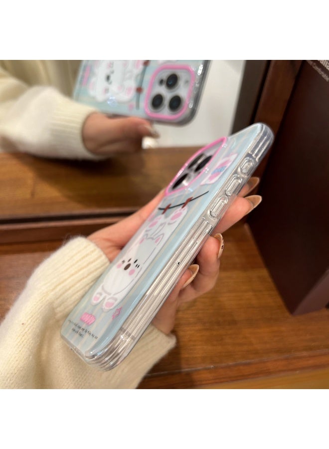 NIBEMINENT Protective TPU Case Cover For iPhone 17, Pink Adorable West Highland - Image 4