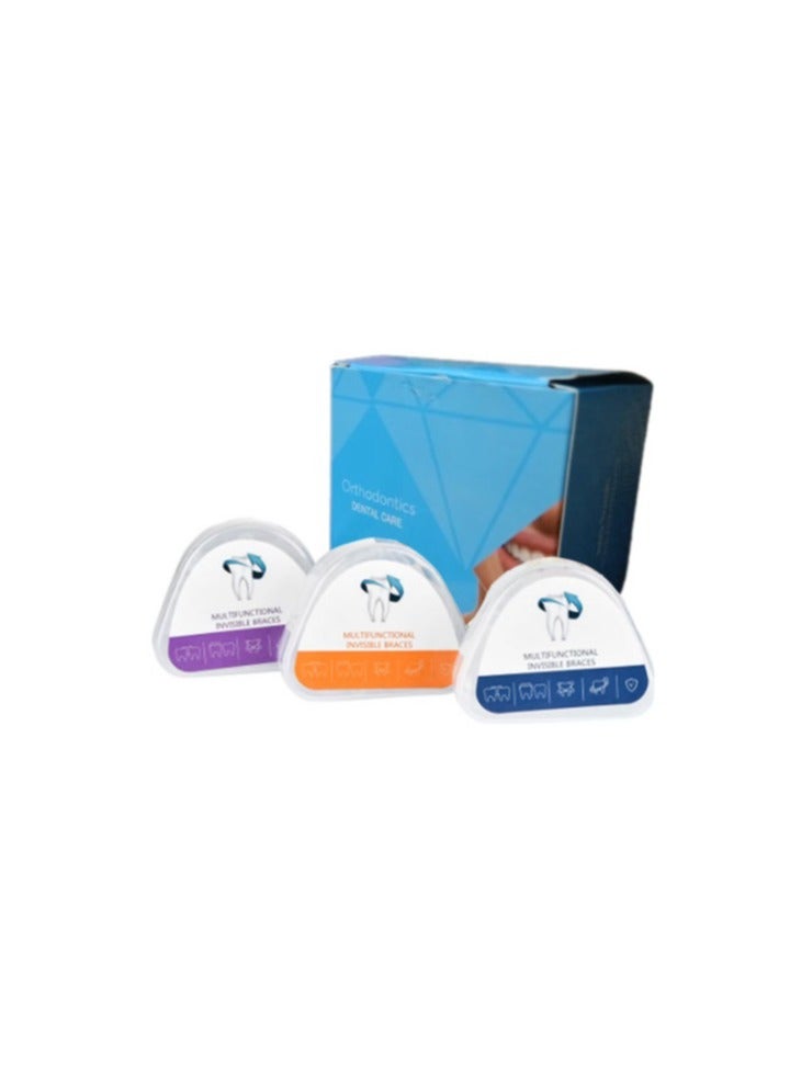 Generic Multifunctional Invisible Teeth Braces. Three Phases, Custom Food Grade, Medical Material, Dental Aligner.  - Image 1
