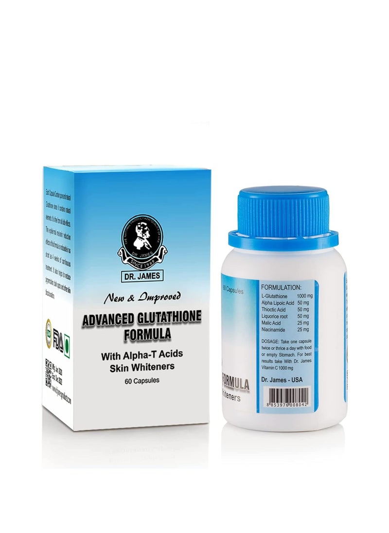 DR. JAMES Dr. James Glutathione Skin Brightening and Whitening Capsules  - Image 2