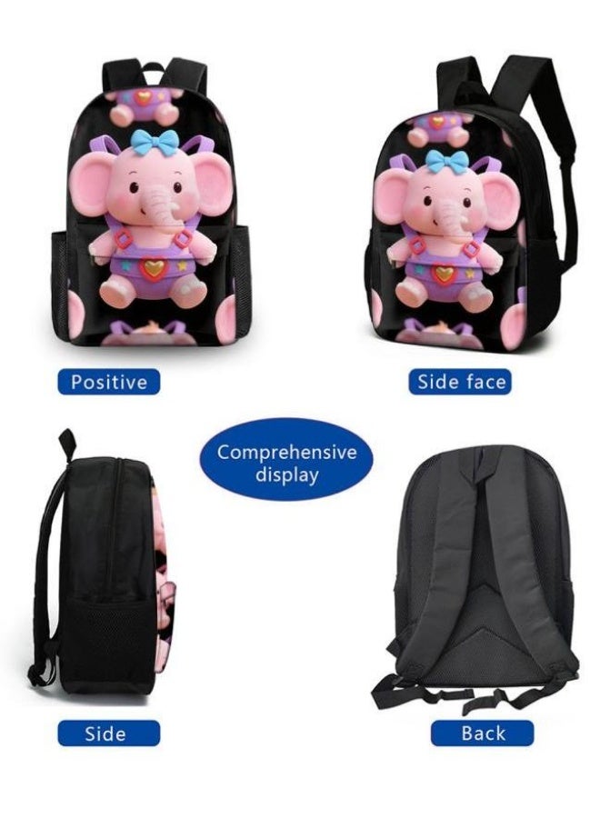 Bright Li Fire A good helper for cute travel! Exclusive cartoon bags for children and teenagers, three-piece set, light and comfortable (available for students, children, friends on outings, mountain climbing, going to school, etc.) - 93 - Image 3